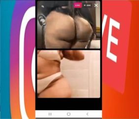 Neexna : Instagram Live, le plus gros twerk de butin de gros cul