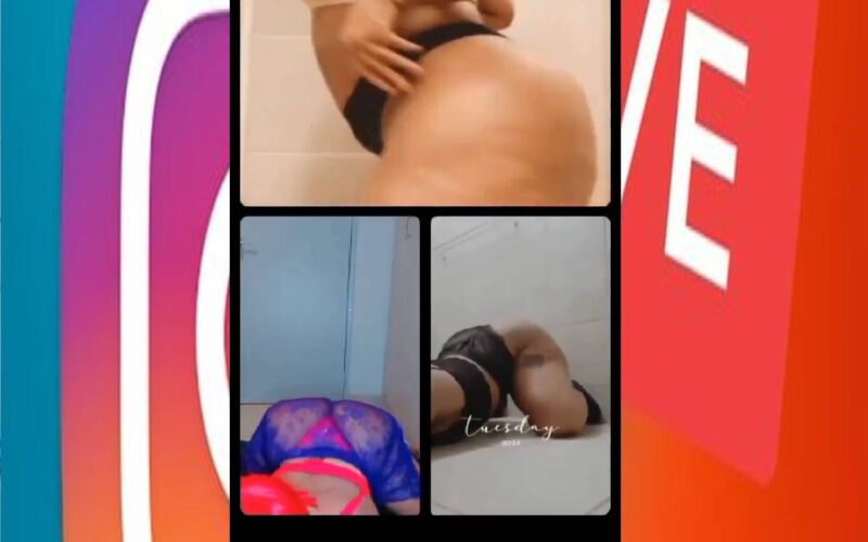 Babi prono: Instagram Three Big Booty Naughty Slay Queens Butt Twerk